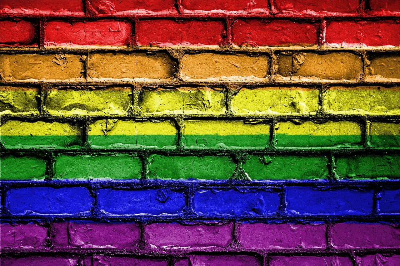 flag, banner, nation, emblem, country, national, patriotic, symbol, patriot, patriotism, wall, rainbow flag, rainbow flag, rainbow flag, rainbow flag, rainbow flag, rainbow flag